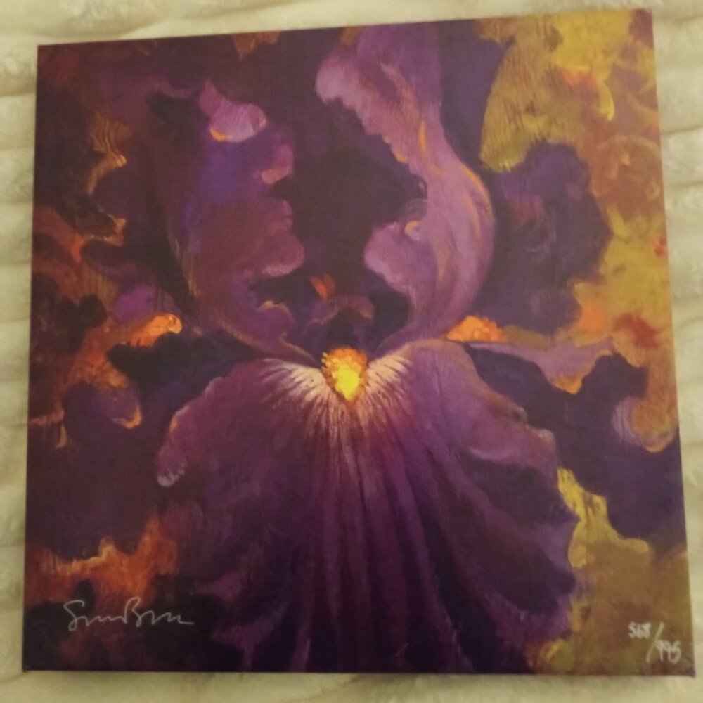 Simon Bull signed, #'d 'Beautiful Dreamer' giclee on canvas